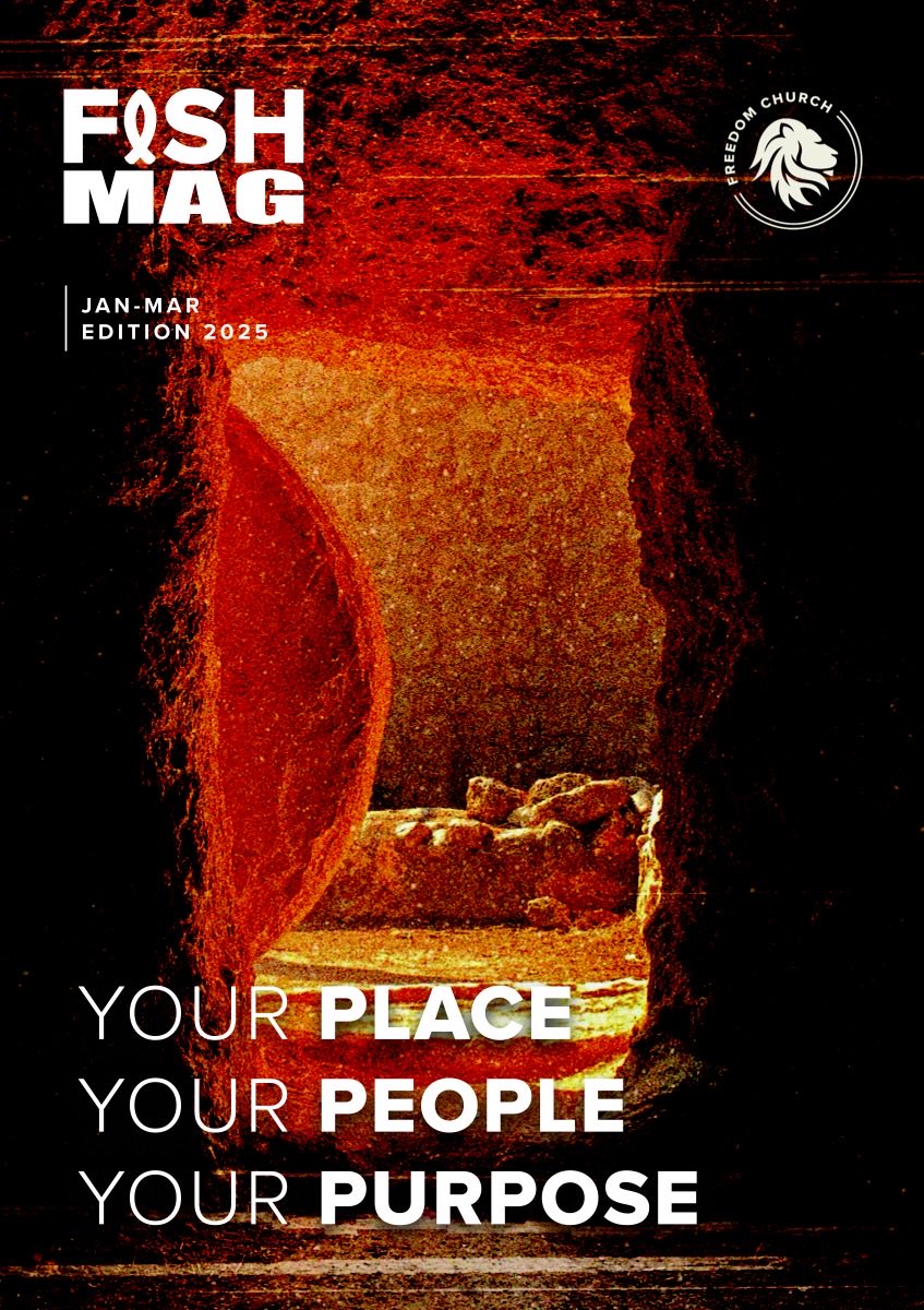 FishMag Edition 2 cover — Your Place, Your People, Your Purpose