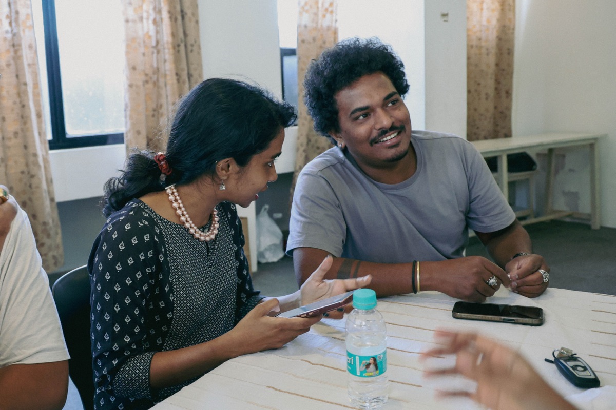 EPIC young adults gathered in conversation